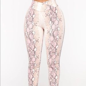 Shed your skin snakeskin legging